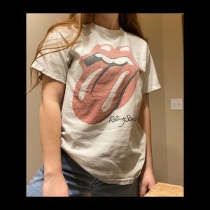 Rolling Stones Distressed Band Tee